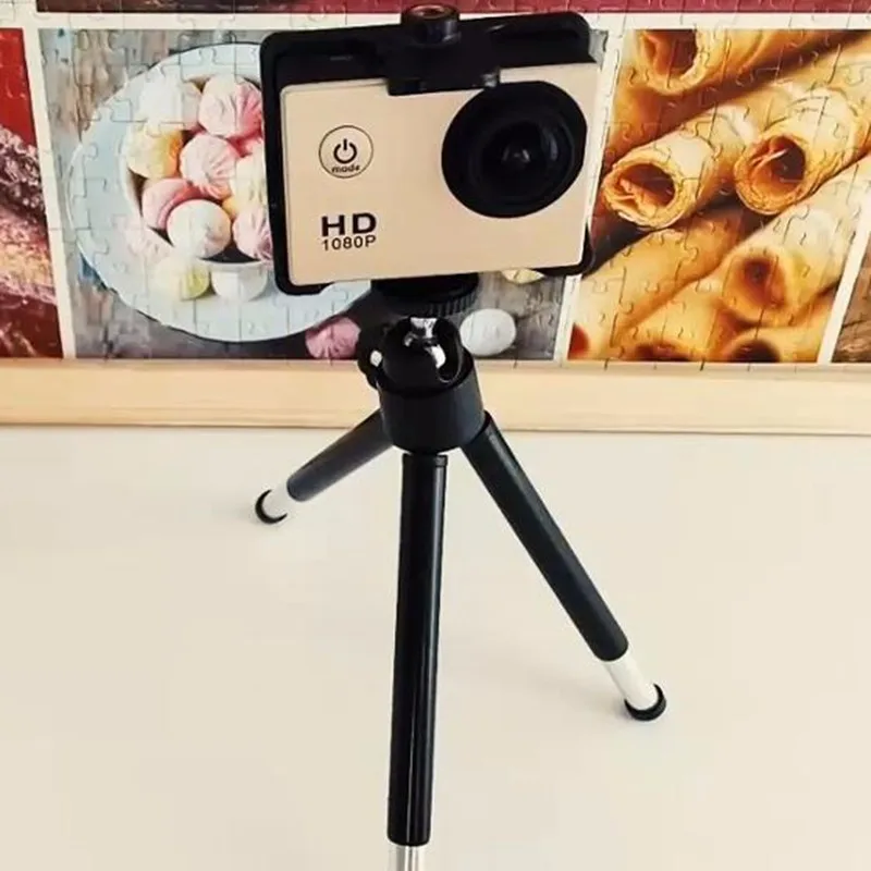 mini black tripod